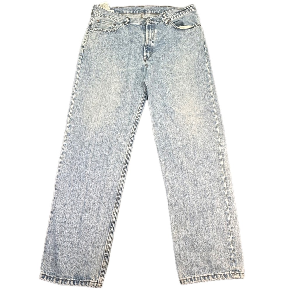 Levi's 550 Relaxed Fit Jeans Mens 38x34 Light Wash Denim Tapered Leg 00550-4891